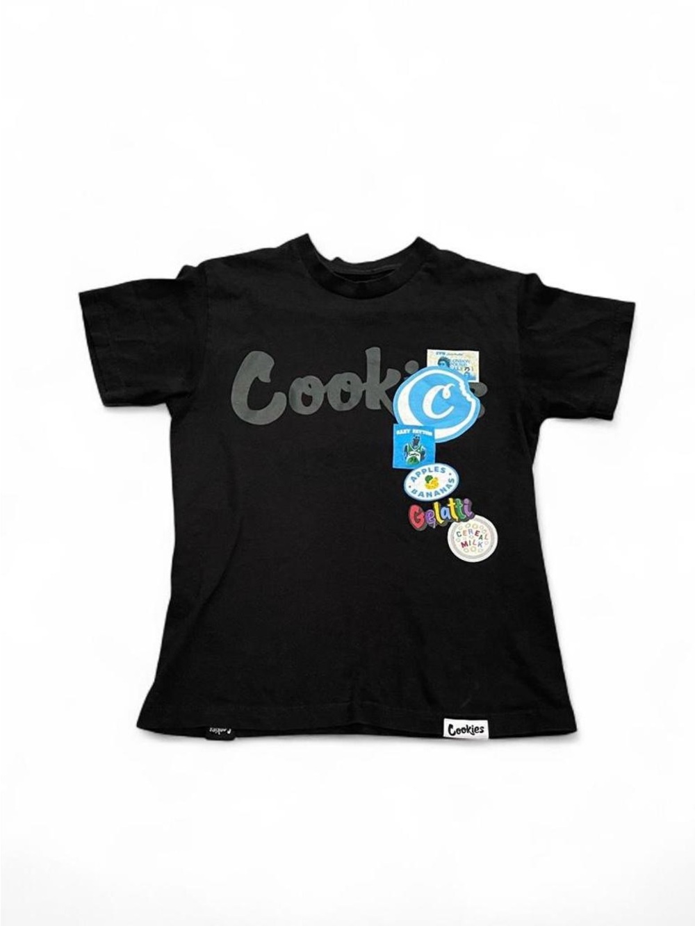COOKIES Gary Payton Mens S Black T-Shirt Cannabis Dispensary Strain State Flags